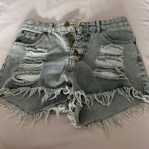 SHEIN jean shorts
